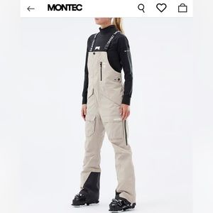 Montec snowboard bibs